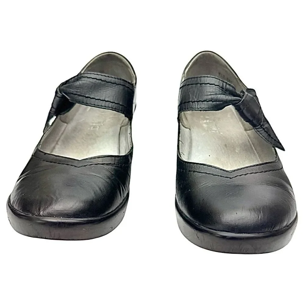 Mary Jane Work Shoe Women’s 8.5 / 39 Black Leather Comfort Work Shoes